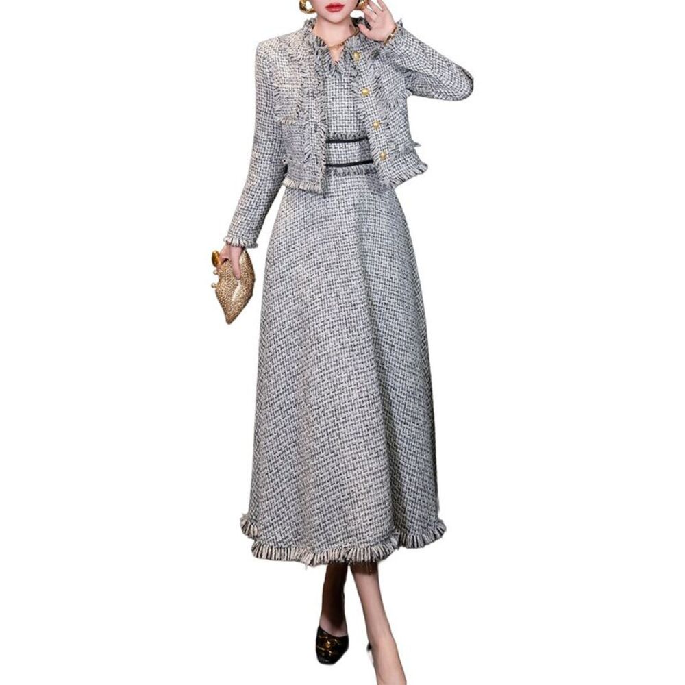 Brc By Burryco Womens 2Pc Cardigan & Dress Set
